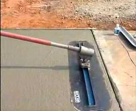 WATCH: CONCRETE FINISHING · 3:14